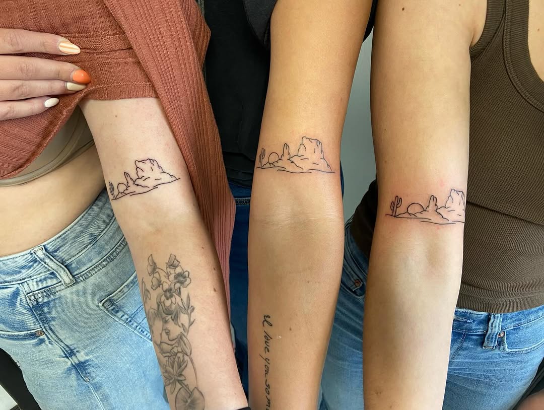 Tattoo by @1luv_tattoo — fine_line, minimalist