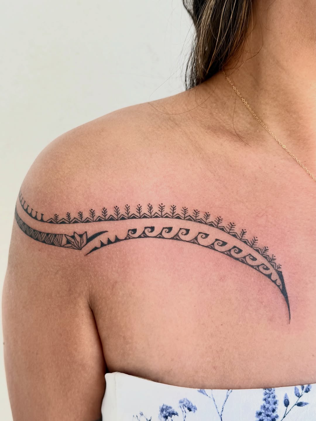 Tattoo by @healohakamanu — tribal, geometric