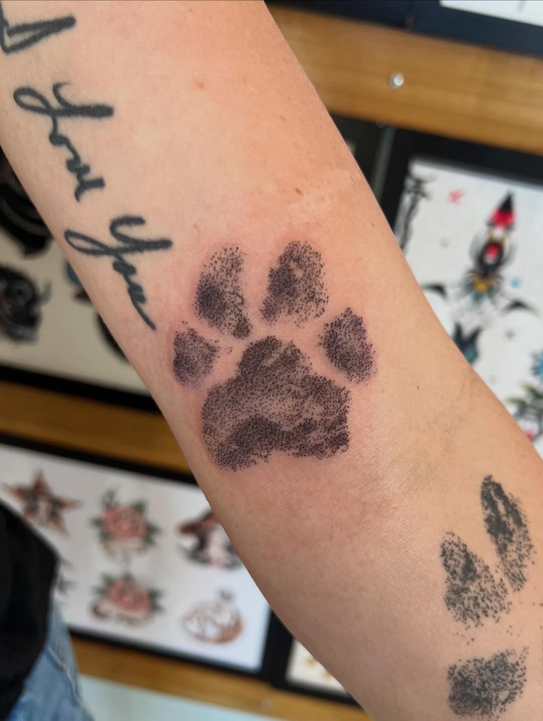 Tattoo by @alyssadragetattoo — dotwork, illustrative