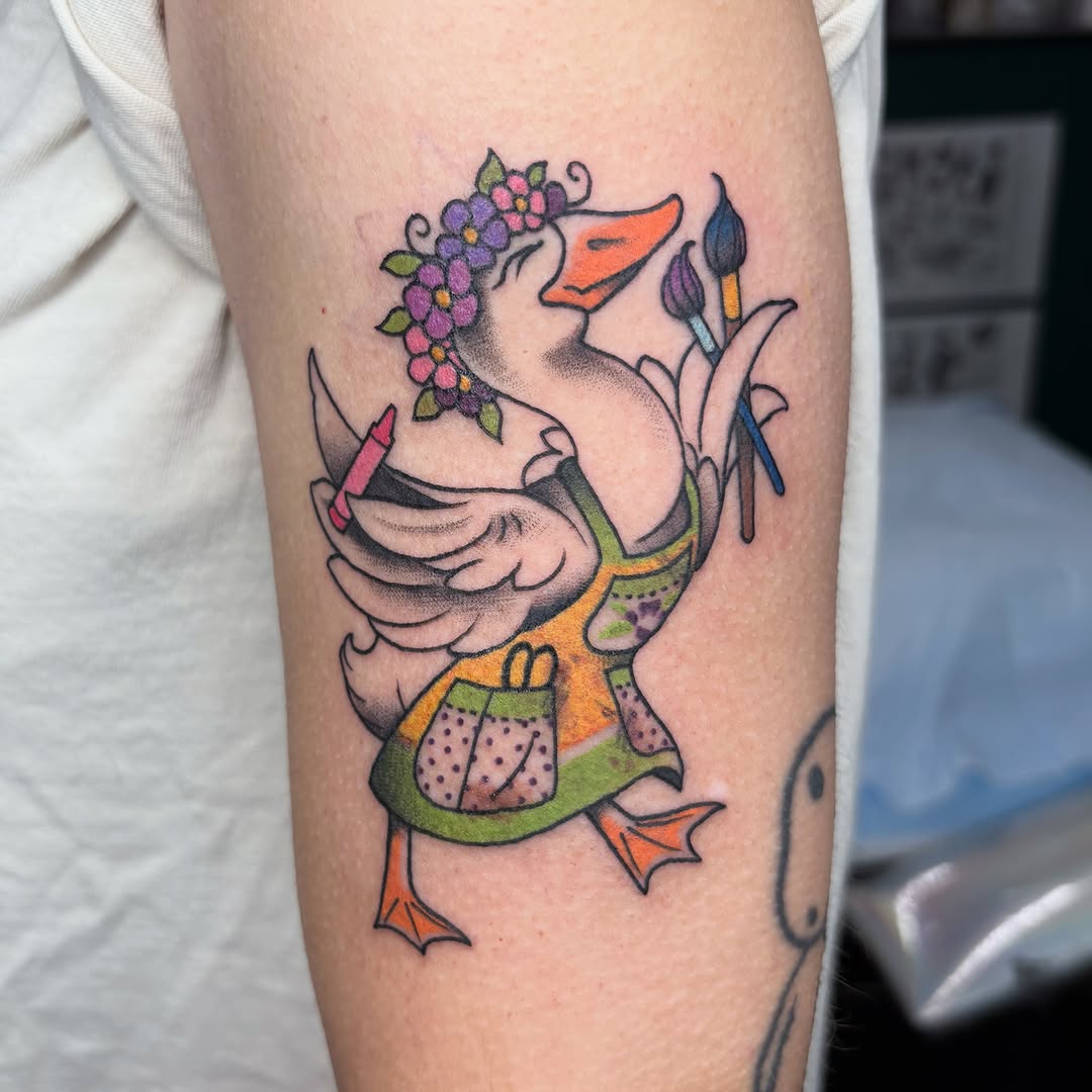 Tattoo by @lu_tatu — new_school
