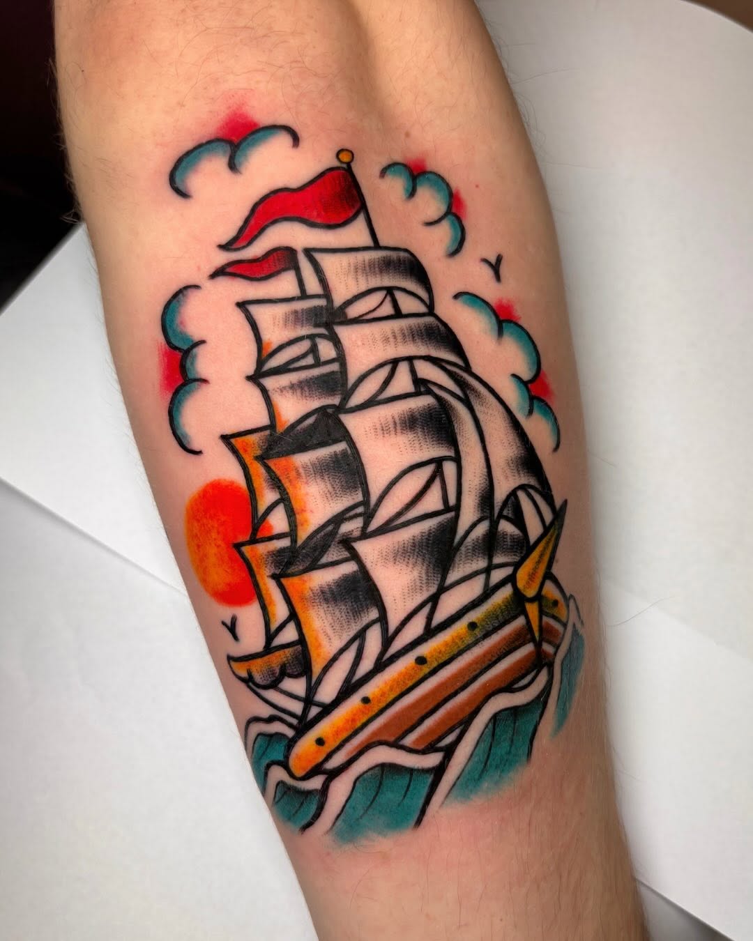 Tattoo by @silvana__giron β american_traditional