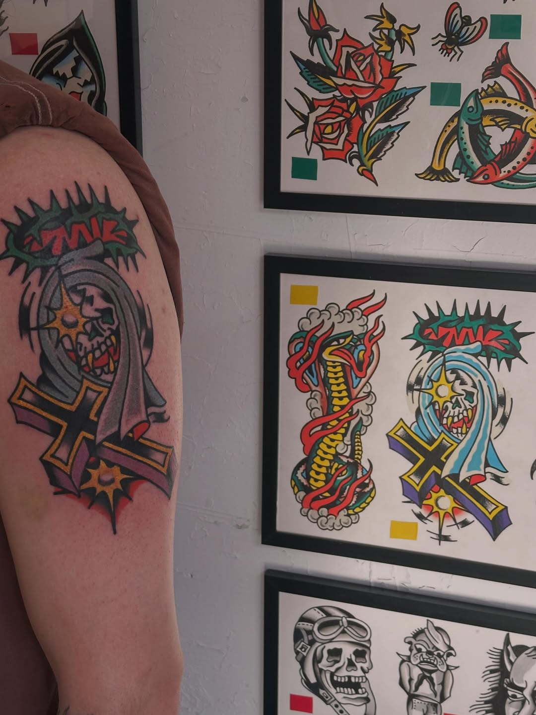 Tattoo by @stevieptattoo — american_traditional, illustrative