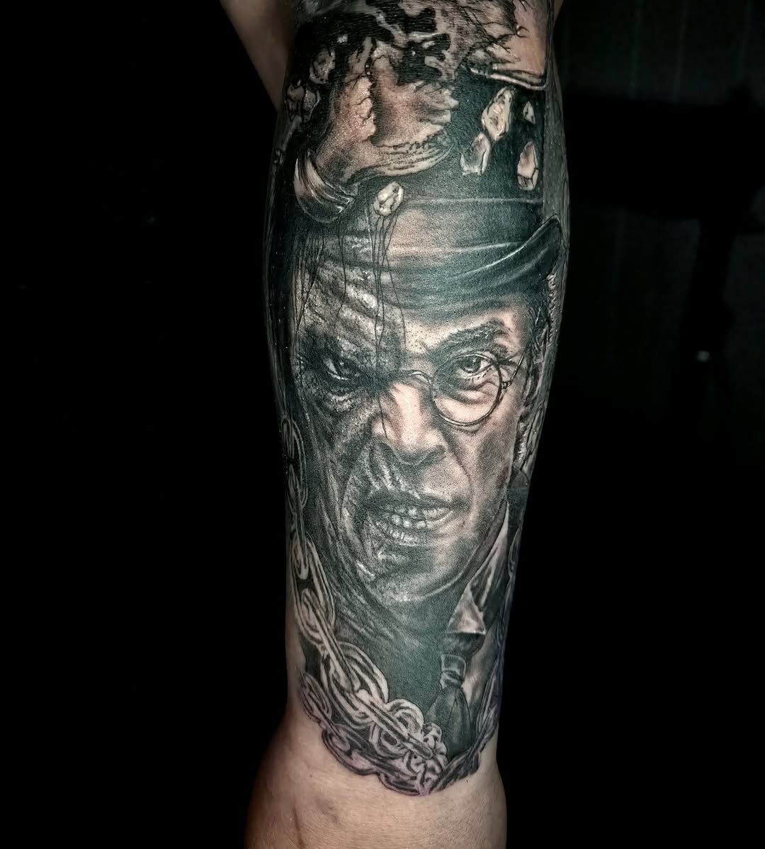 Tattoo by @spencer.tats — realism, dark_realism