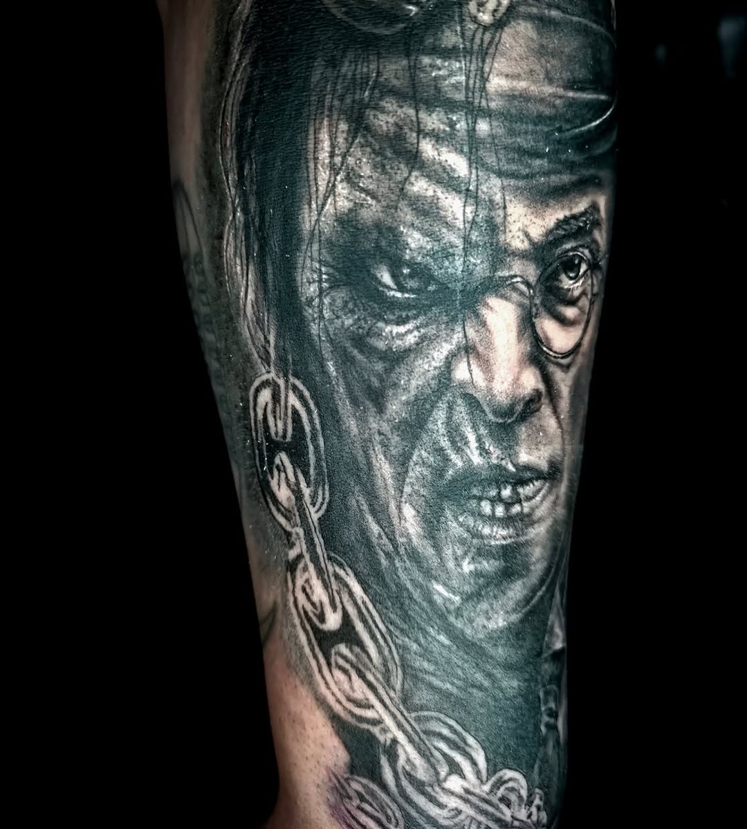 Tattoo by @spencer.tats — realism, dark_realism