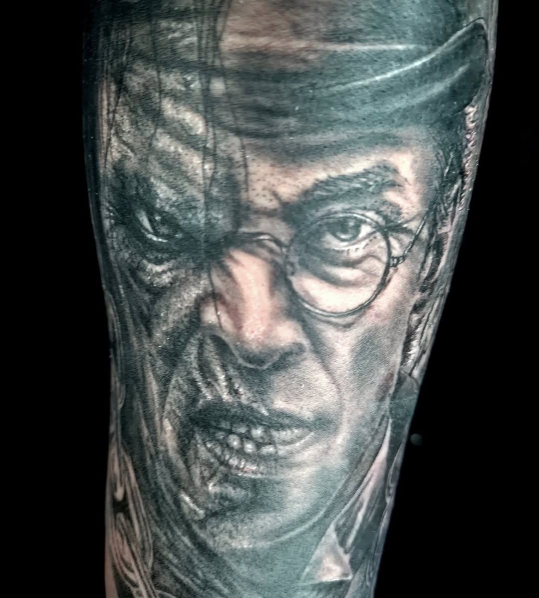 Tattoo by @spencer.tats — realism, dark_realism