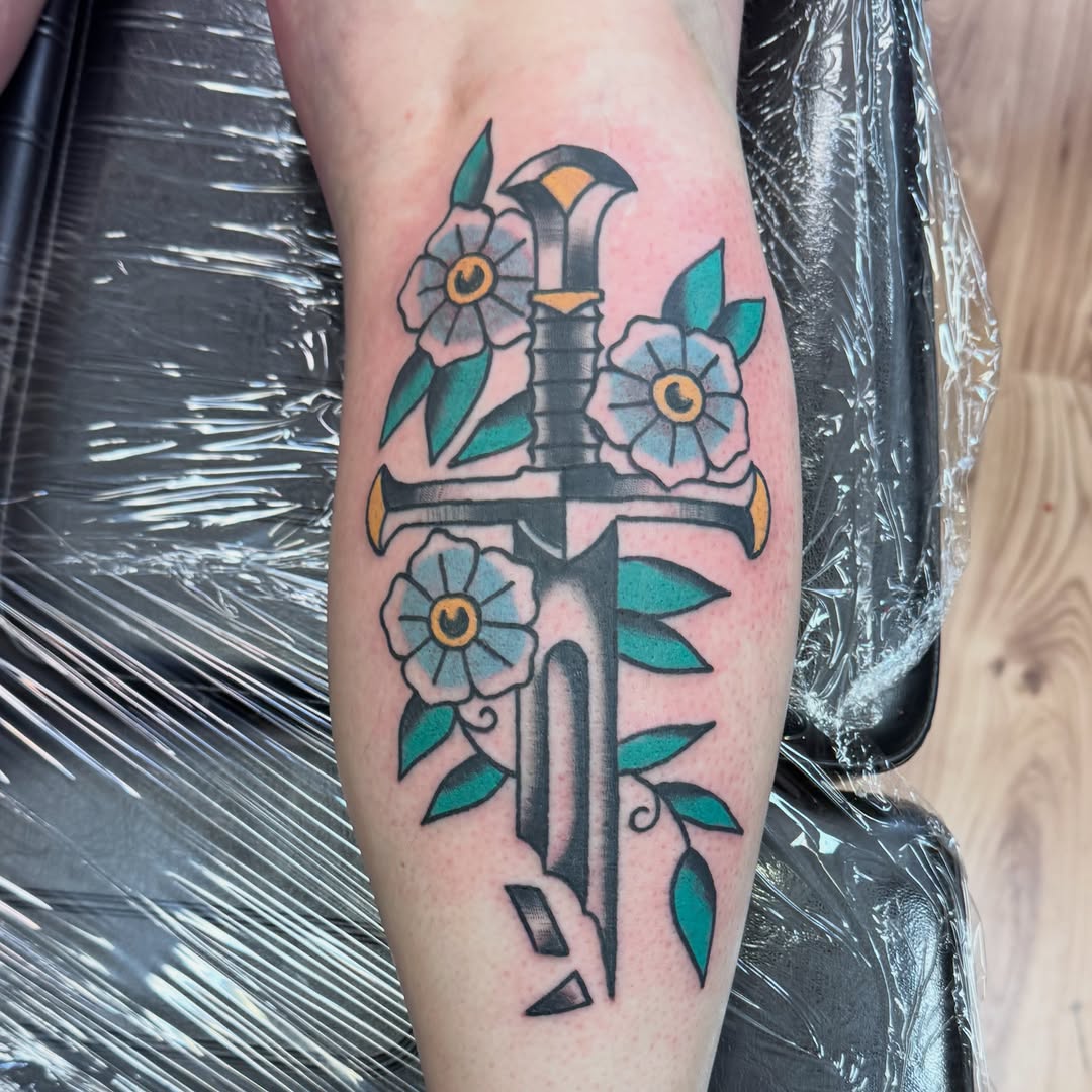Tattoo by @justchaptattoos — american_traditional, illustrative