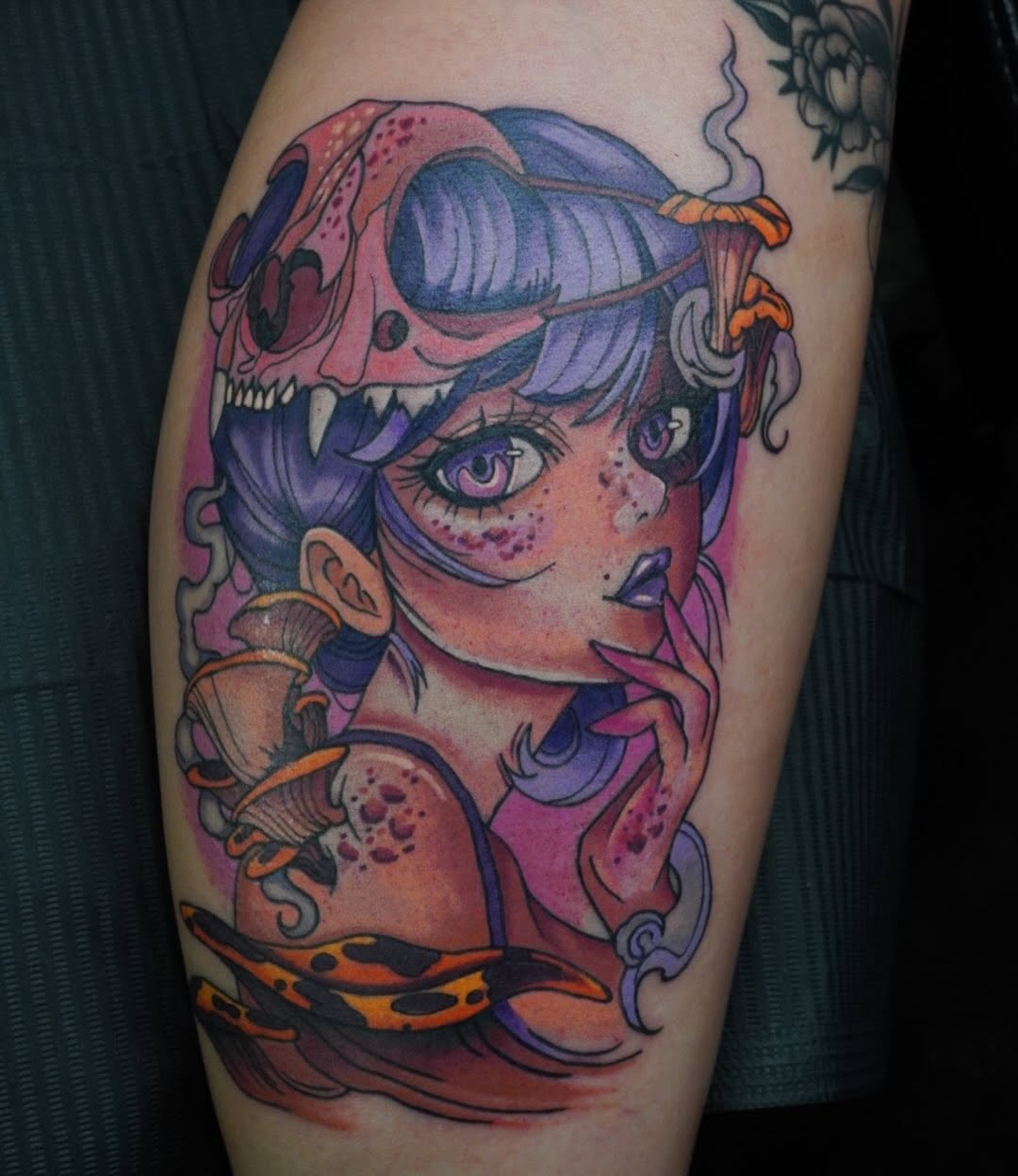 Tattoo by @kaliirisart — new_school, dark_realism