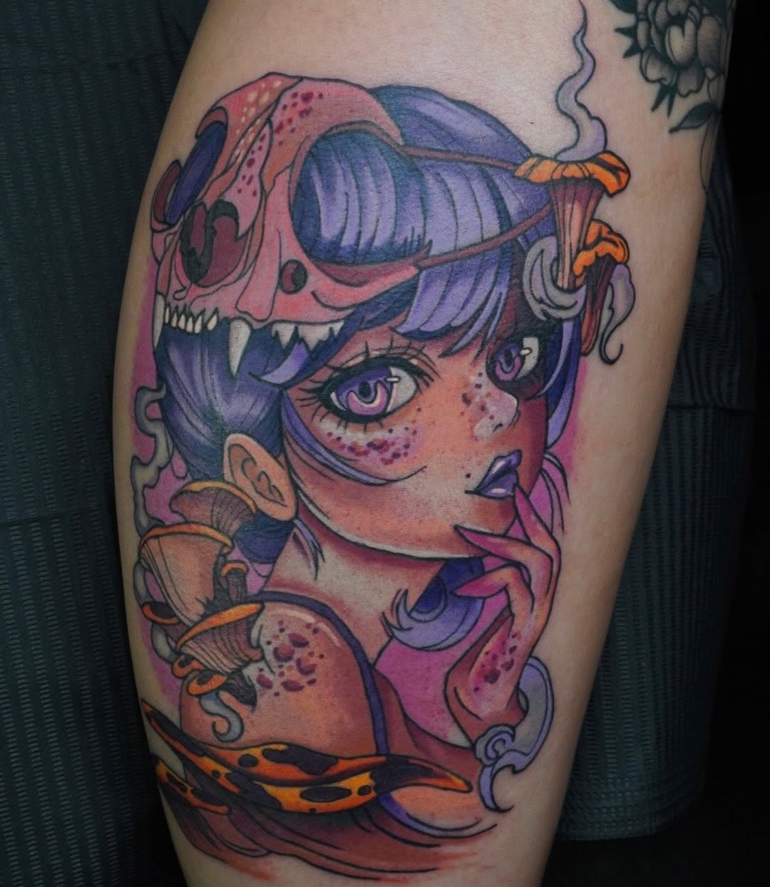 Tattoo by @kaliirisart — new_school, illustrative