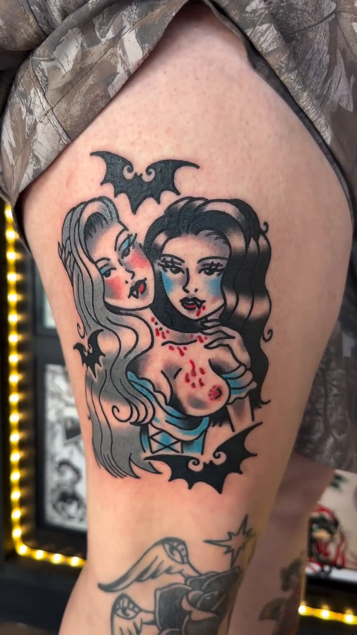 Tattoo by @strangely.ry — american_traditional