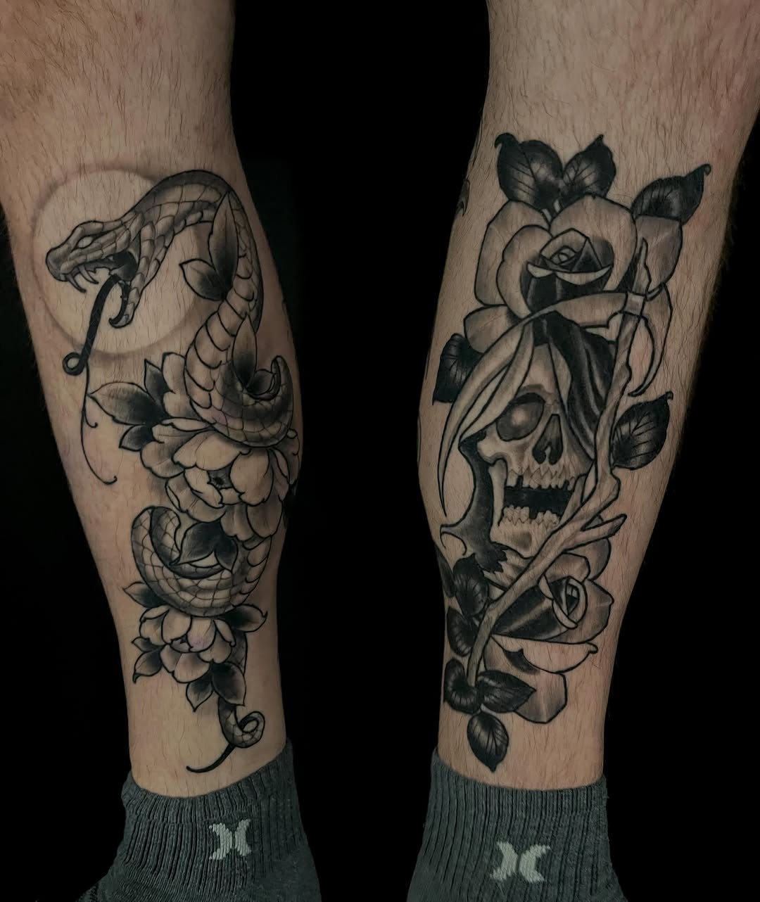 Tattoo by @dazzlefritz — american_traditional, black_and_grey