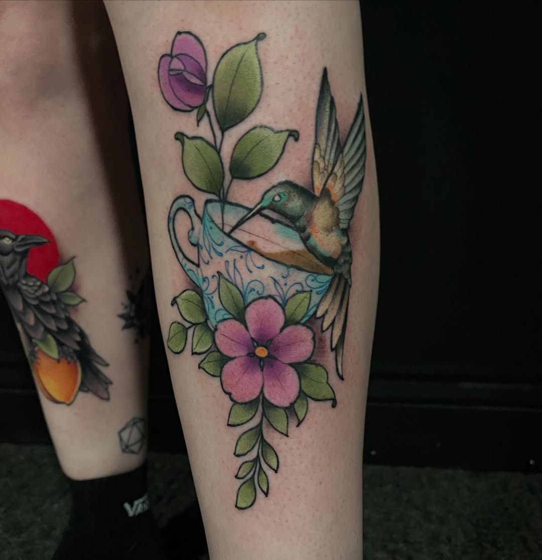 Tattoo by @dazzlefritz — neo_traditional, realism