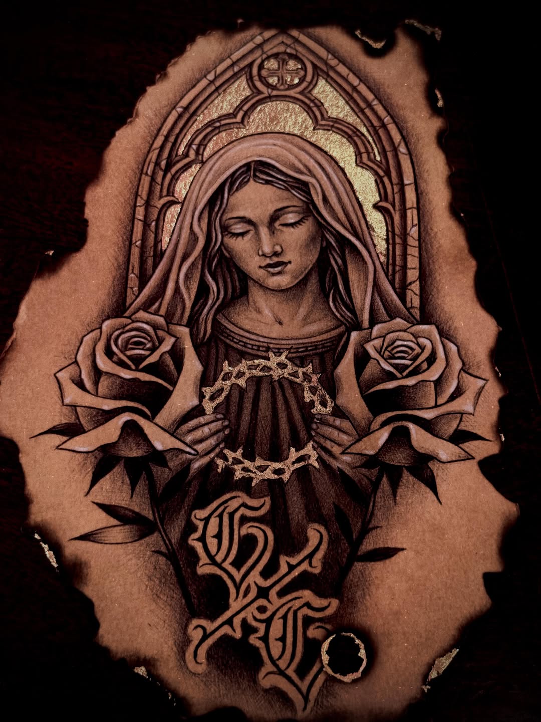 Tattoo by @fazo9122 — black_and_grey