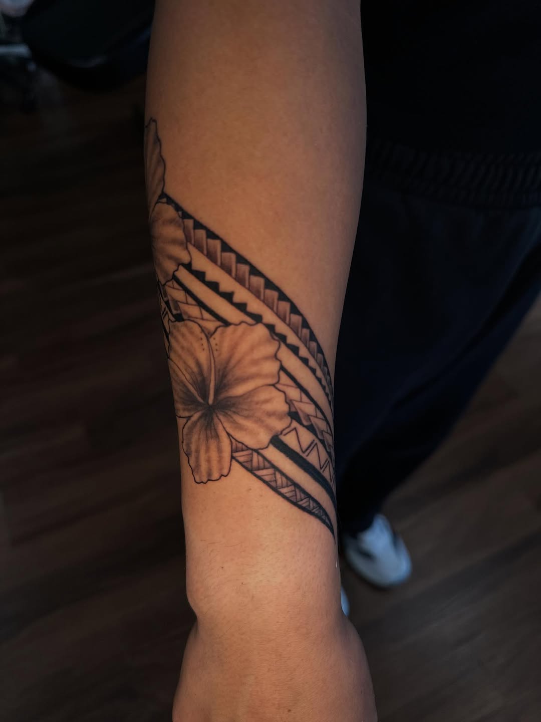 Tattoo by @marioflorestattoo — illustrative, black_and_grey