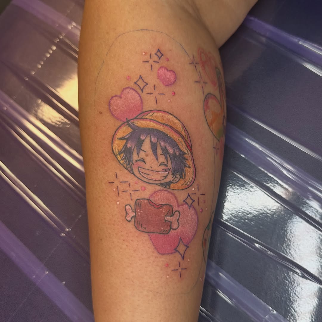 Tattoo by @starsantos.tattoo β anime