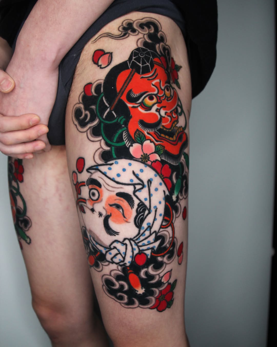 Tattoo by @hongdo_oriental — japanese_irezumi, neo_traditional