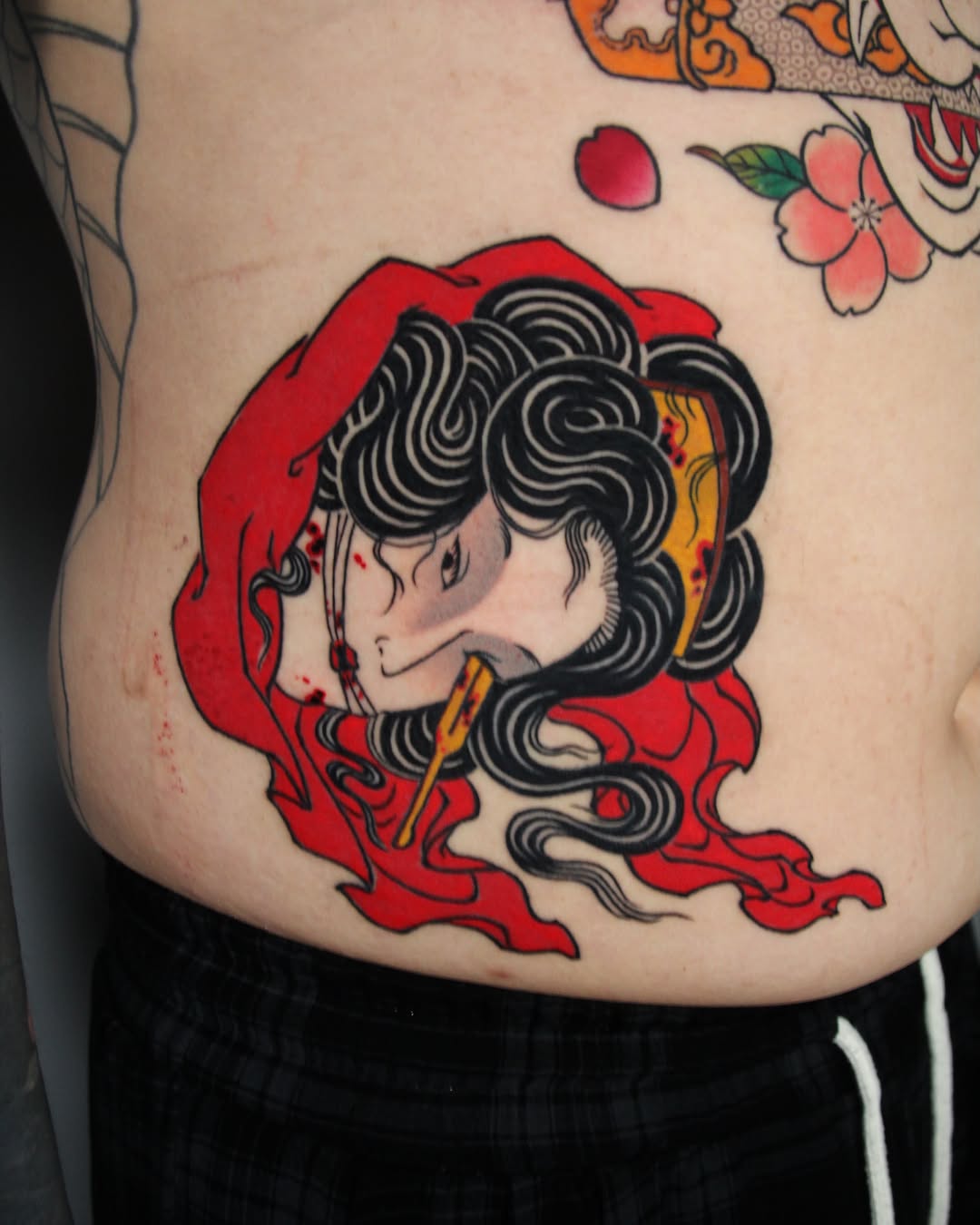 Tattoo by @hongdo_oriental — japanese_irezumi, neo_traditional