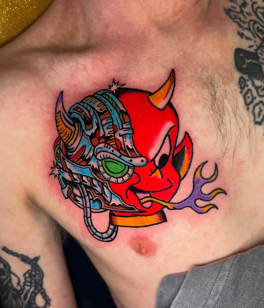 Tattoo by @michaelryan_tattoo โ neo_traditional, new_school