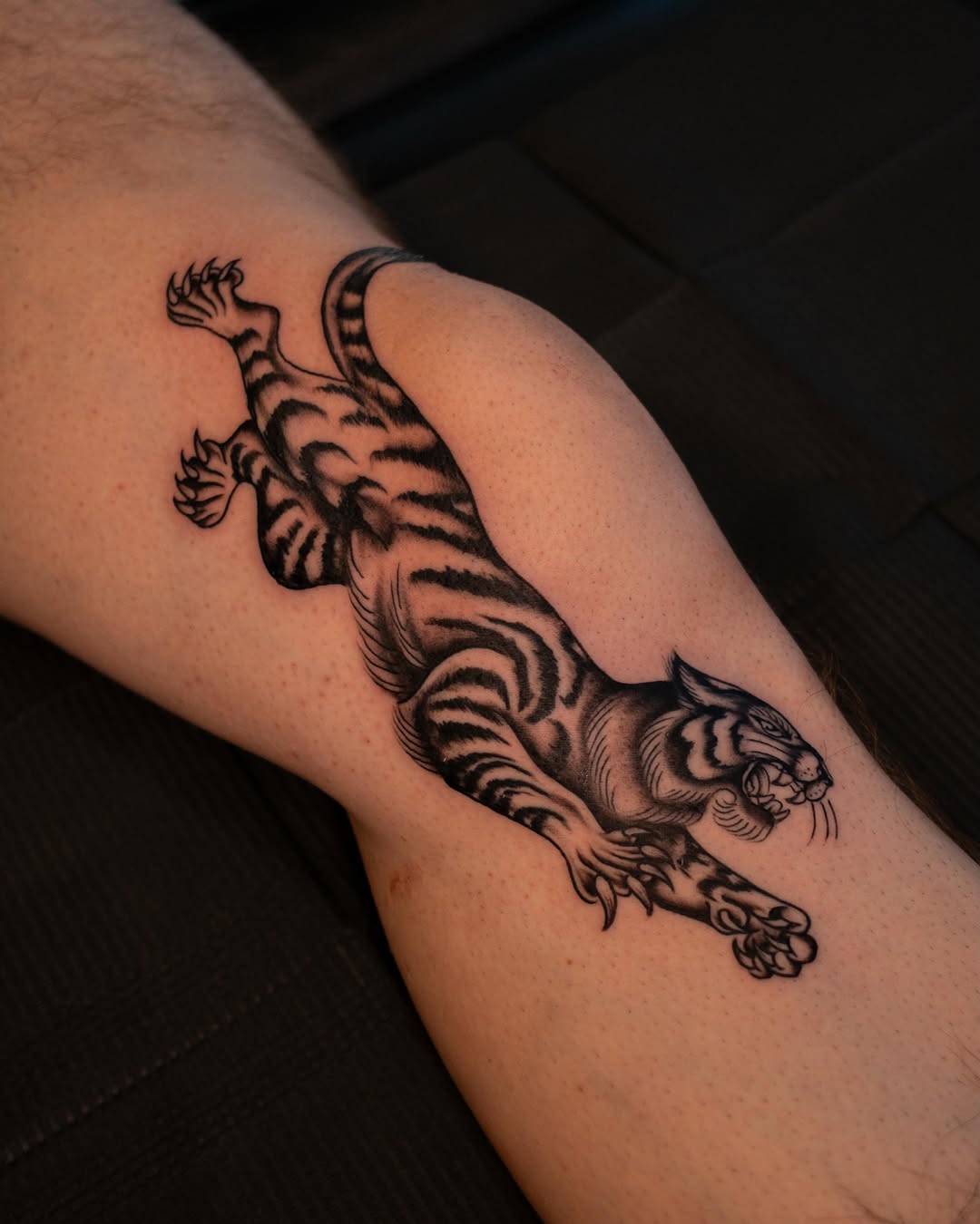 Tattoo by @julinestattoo — black_and_grey, realism