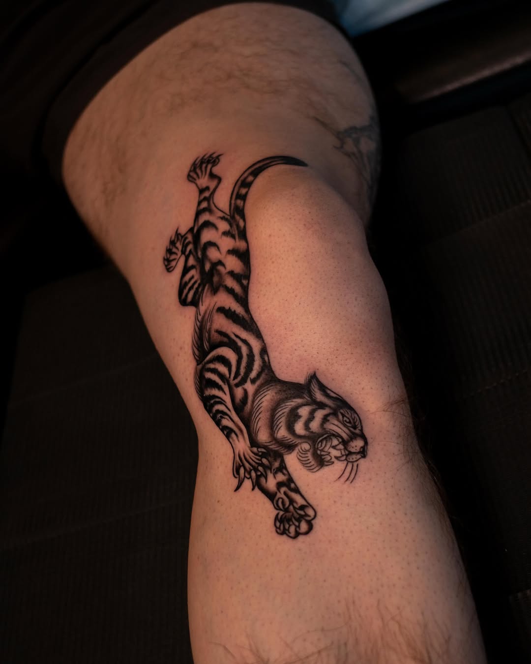 Tattoo by @julinestattoo — black_and_grey, realism