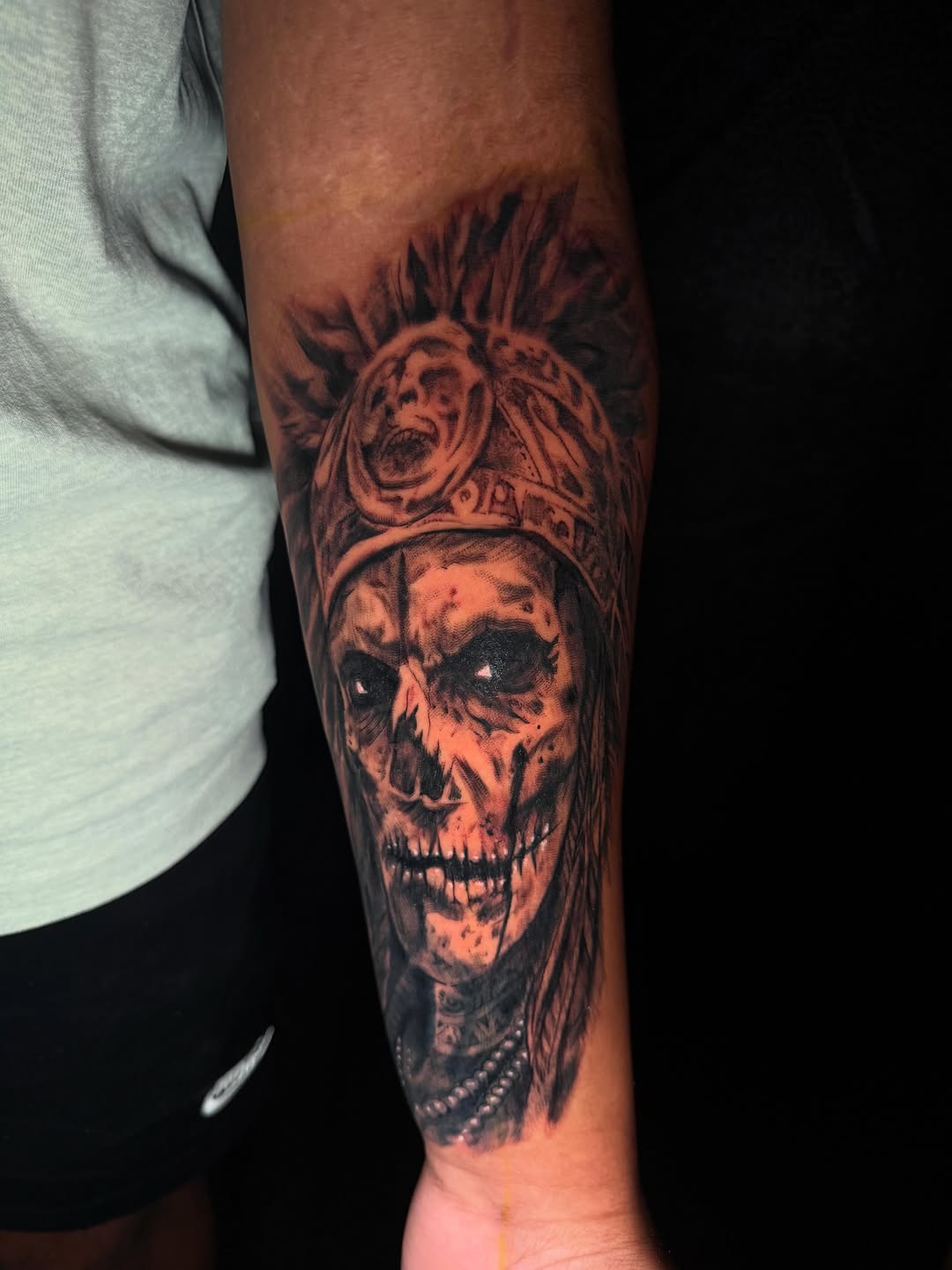 Tattoo by @skunk_punk_ink — realism, dark_realism