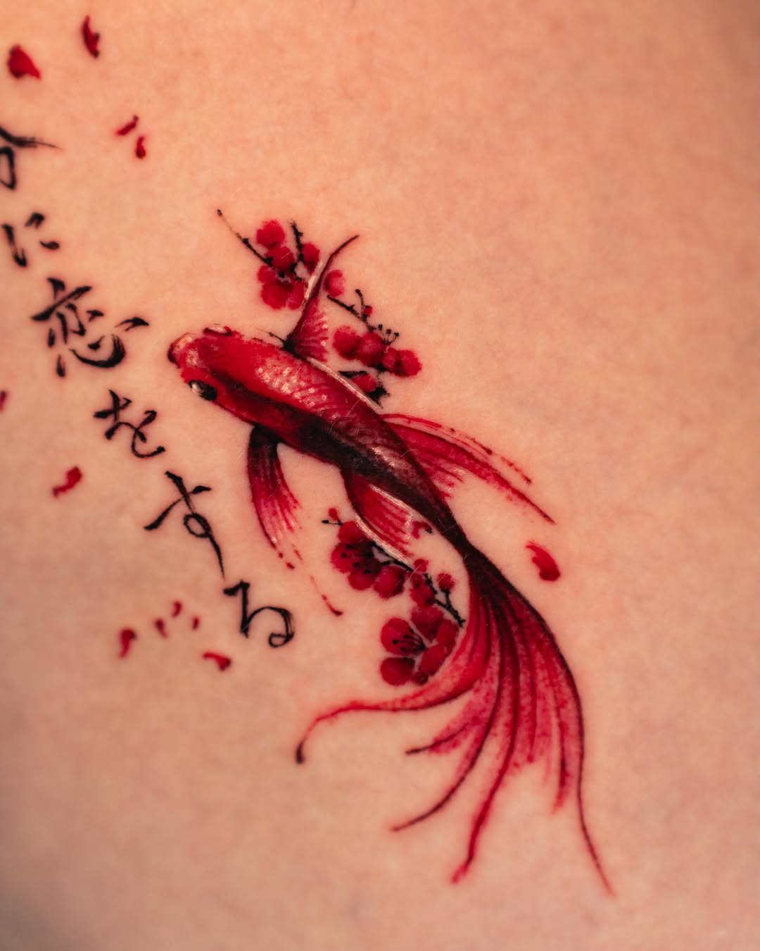 Tattoo by @k.imnii — japanese_irezumi, watercolor
