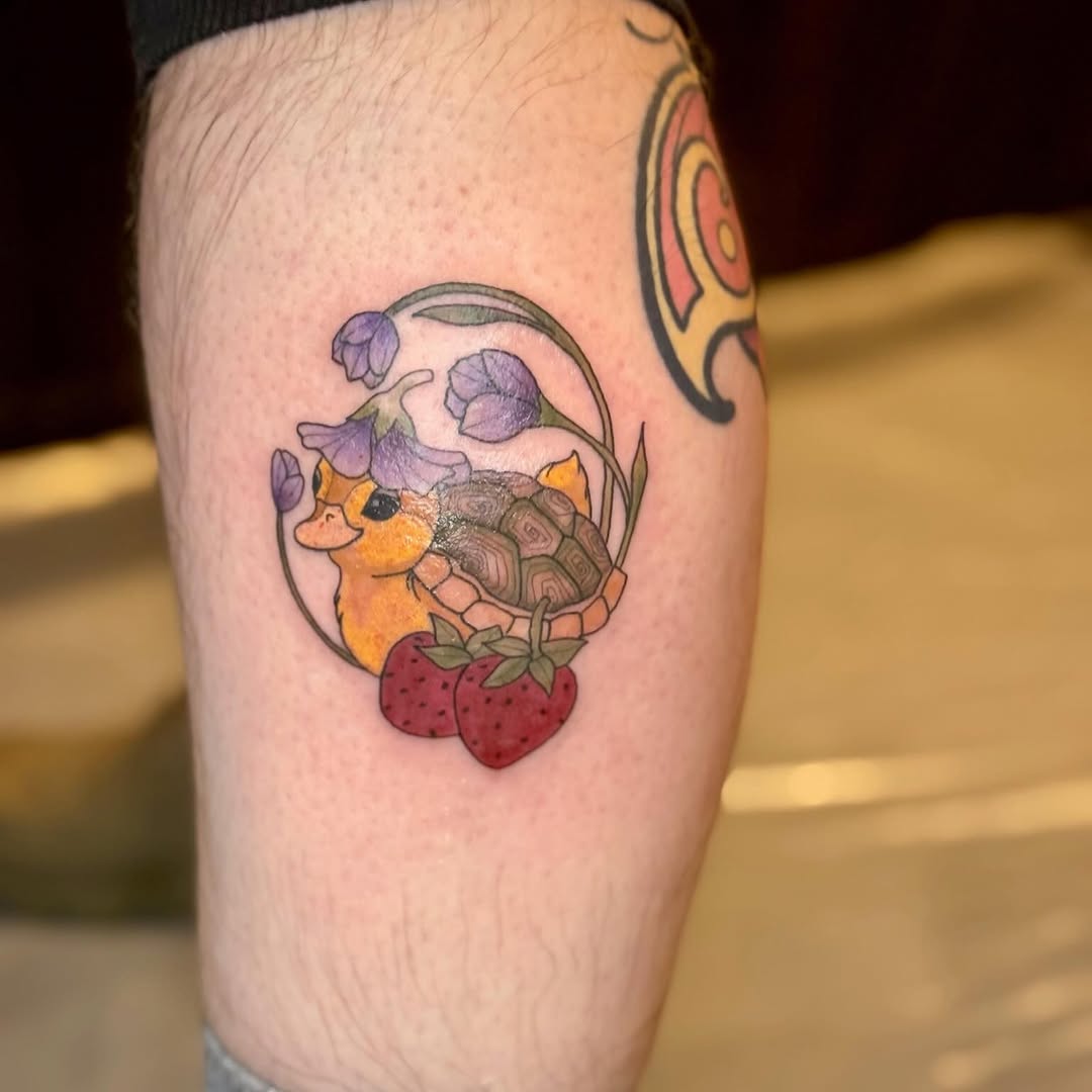 Tattoo by @inkedxlarissa — new_school