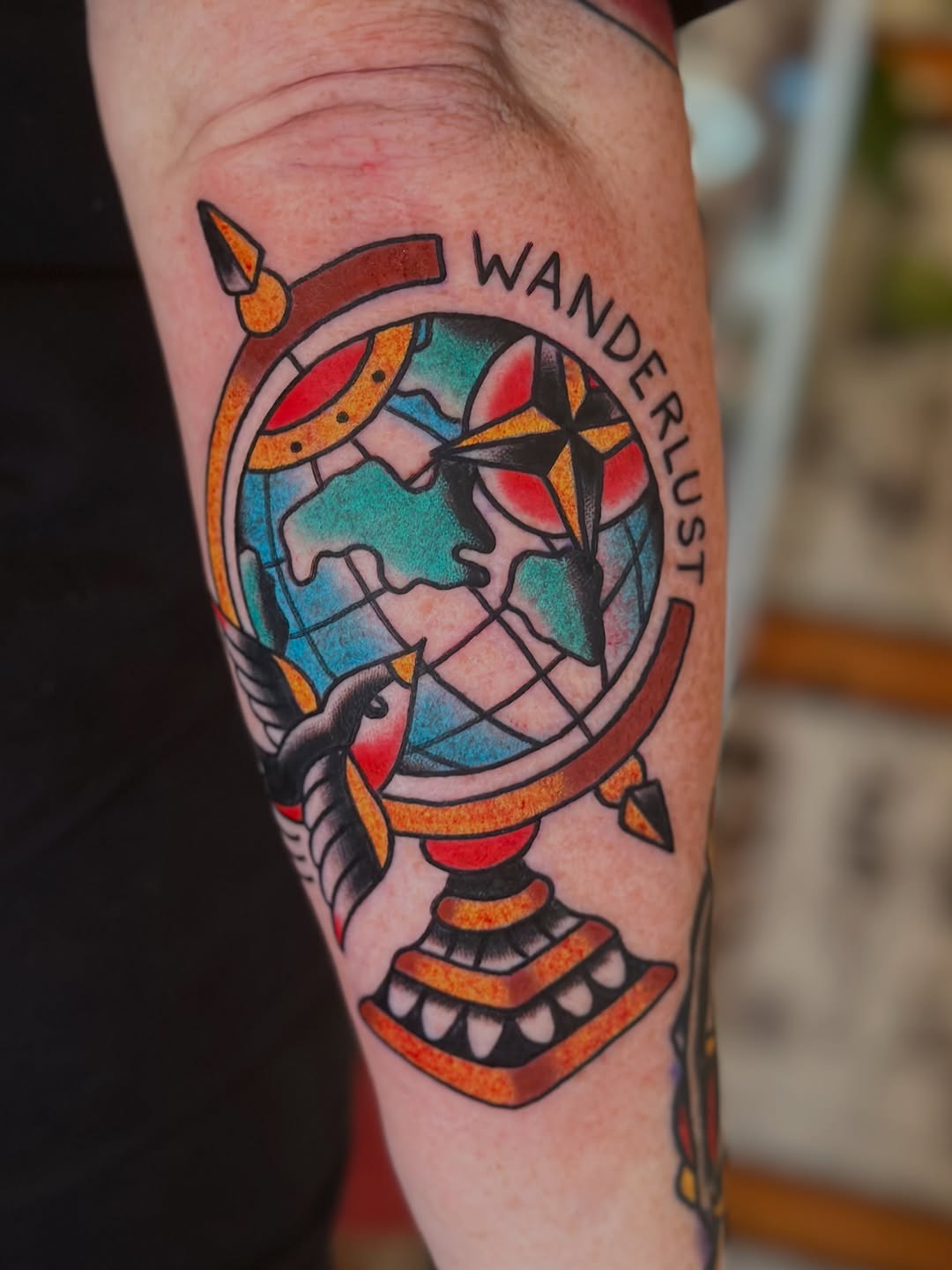 Tattoo by @beardedgentleman — american_traditional, illustrative