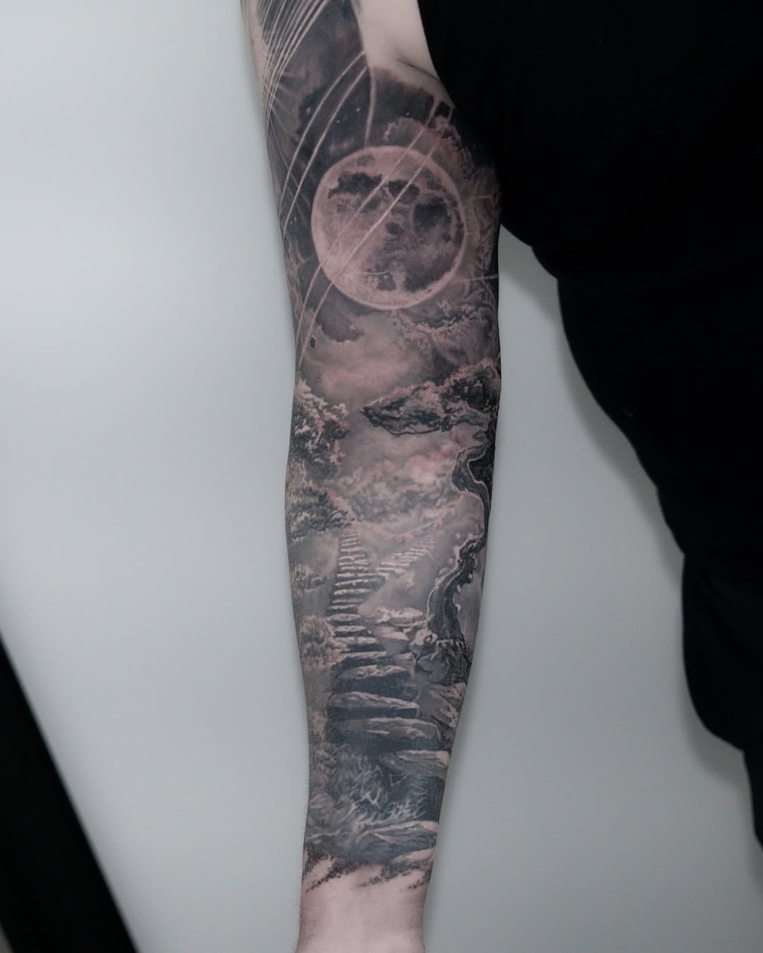 Tattoo by @mike.fd.tattoos — realism, black_and_grey