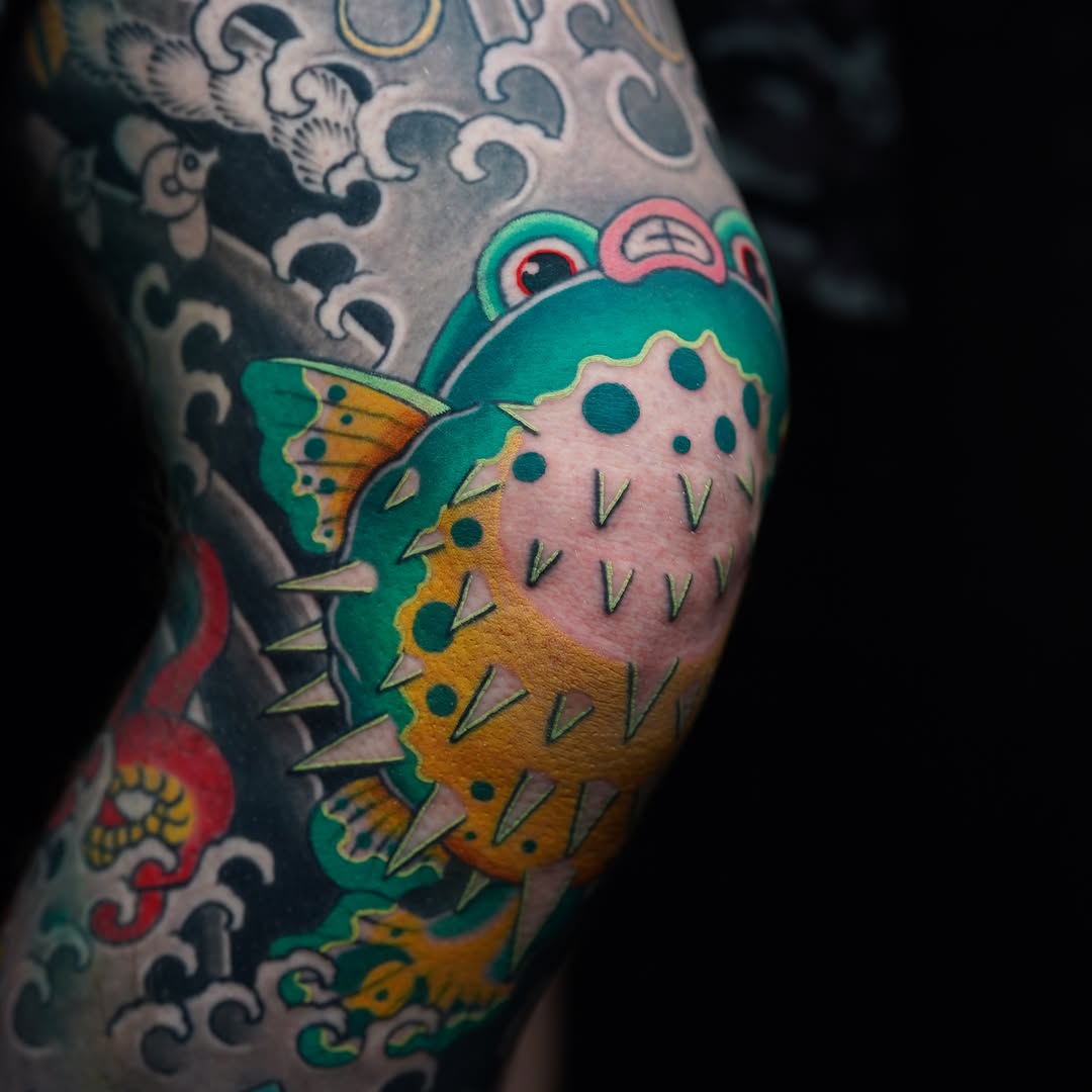Tattoo by @bonifay_tattoo — japanese_irezumi, illustrative