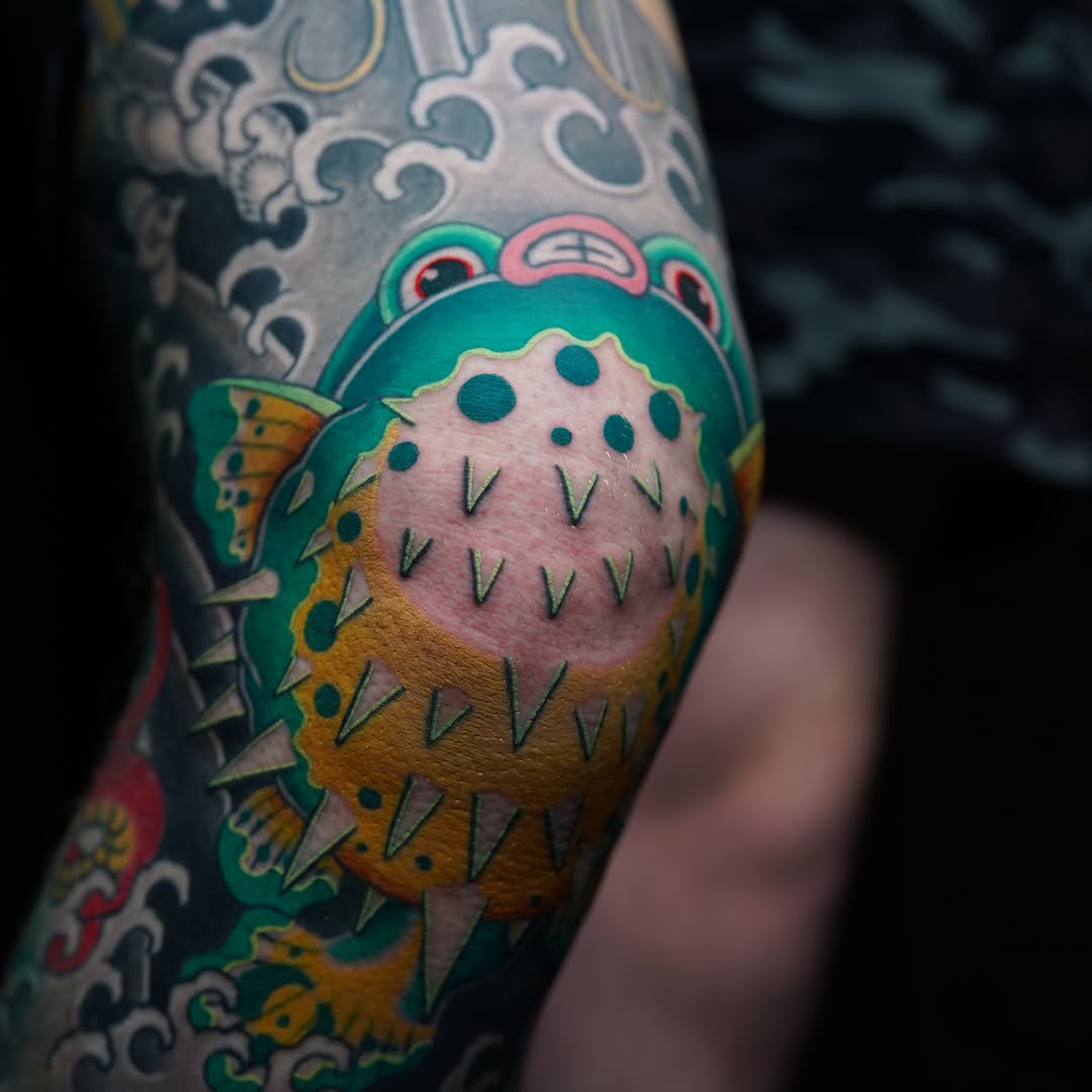 Tattoo by @bonifay_tattoo — japanese_irezumi, illustrative