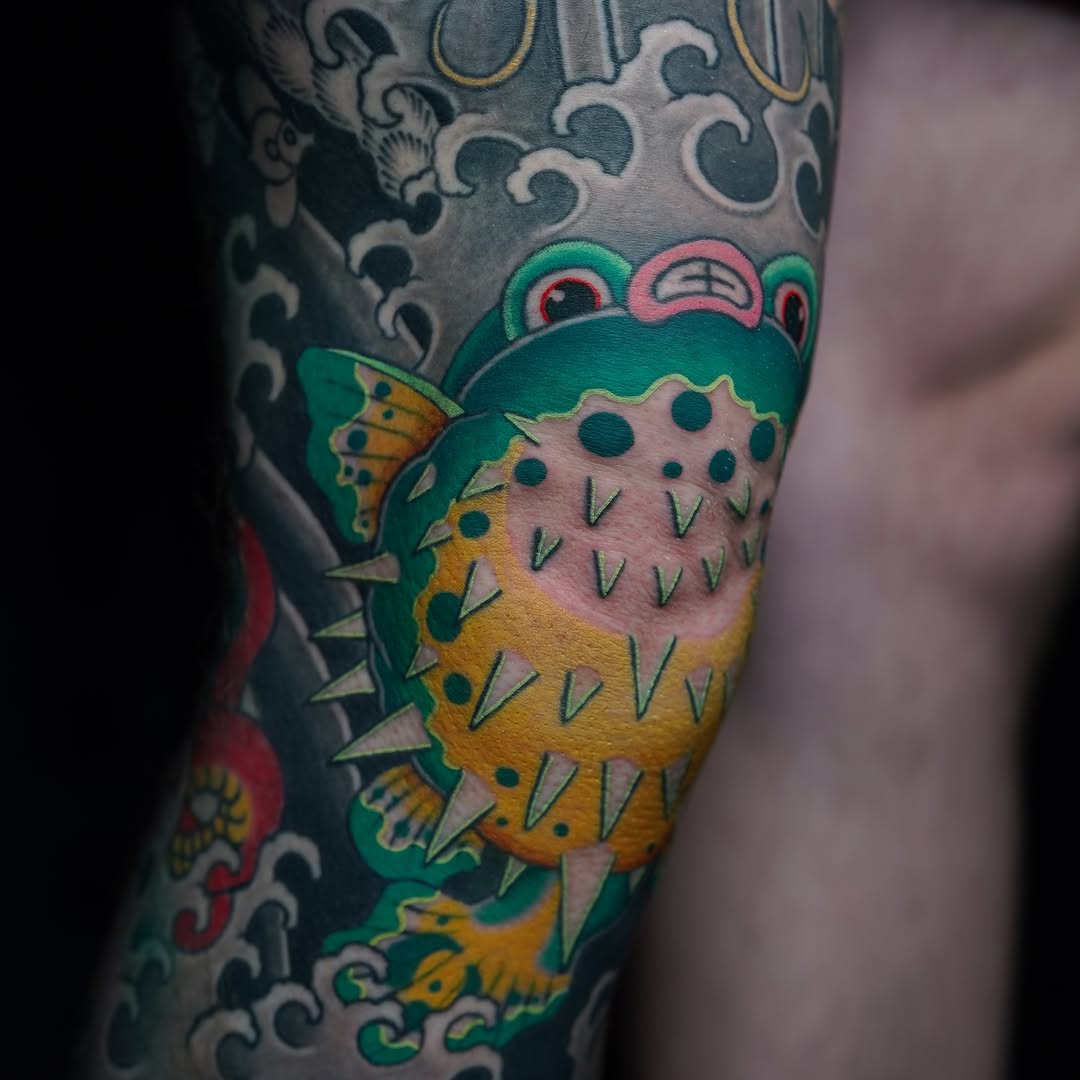 Tattoo by @bonifay_tattoo — japanese_irezumi, illustrative