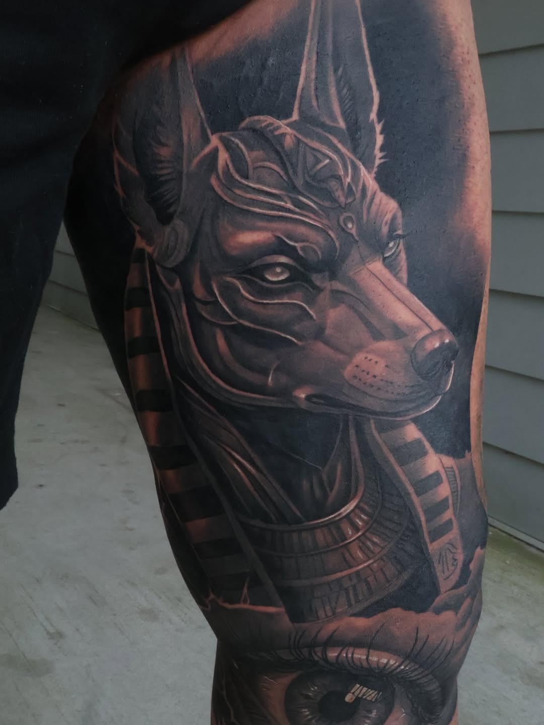 Tattoo by @angels__tattoo — realism, black_and_grey