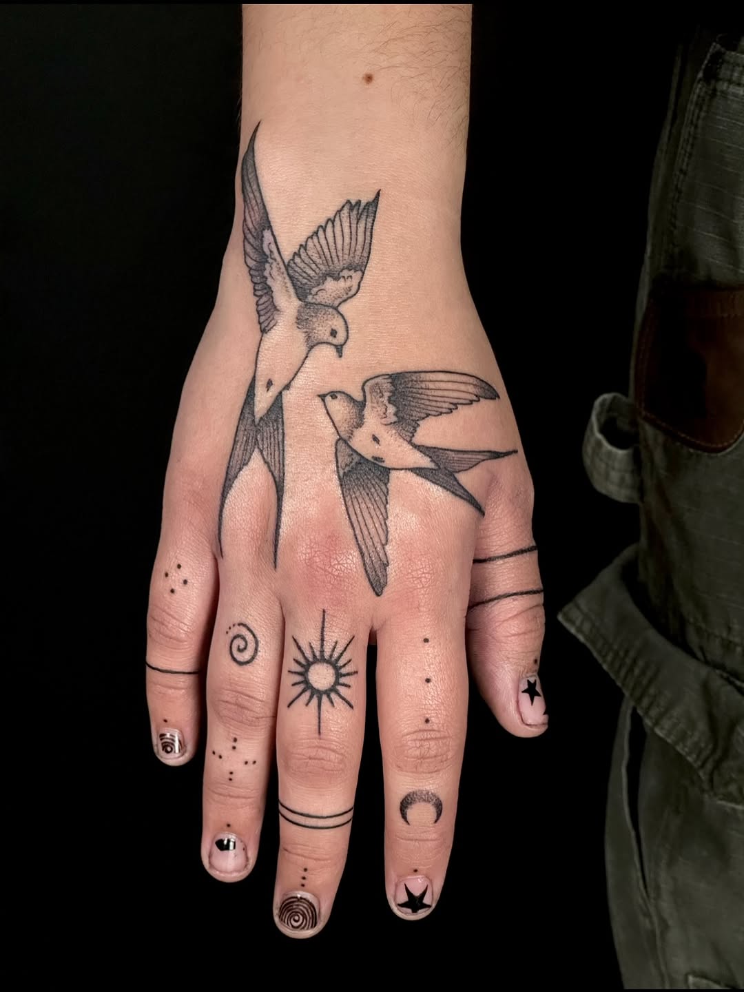 Tattoo by @treehuggertattoos — illustrative, fine_line