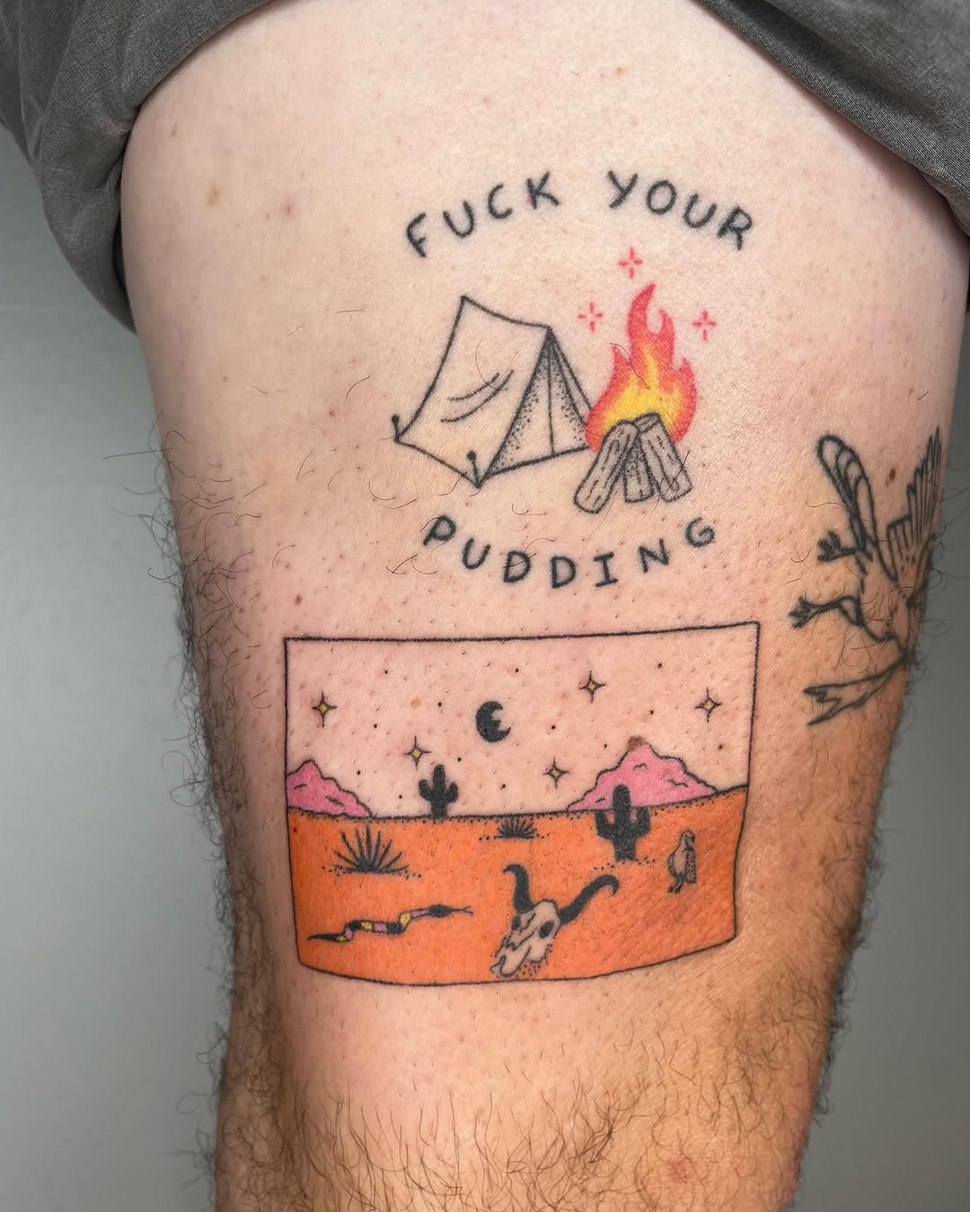 Tattoo by @cowgirlufo — new_school