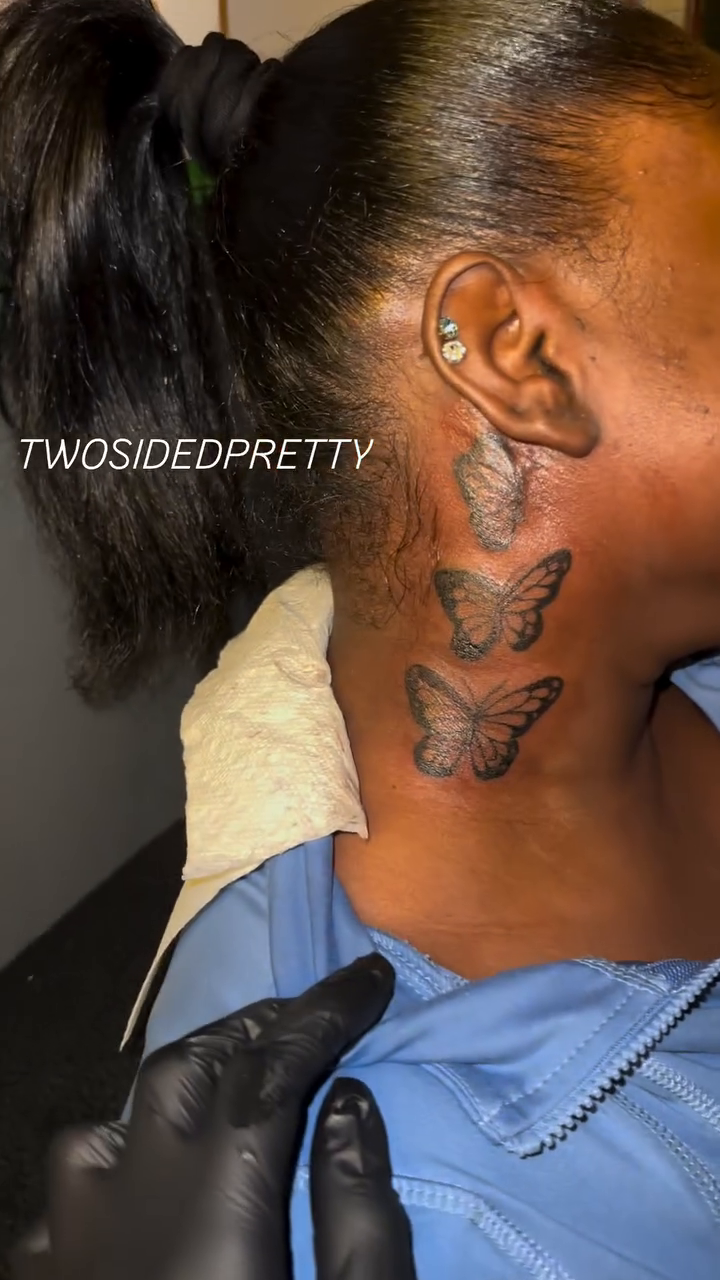 Tattoo by @twosidedpretty โ fine_line