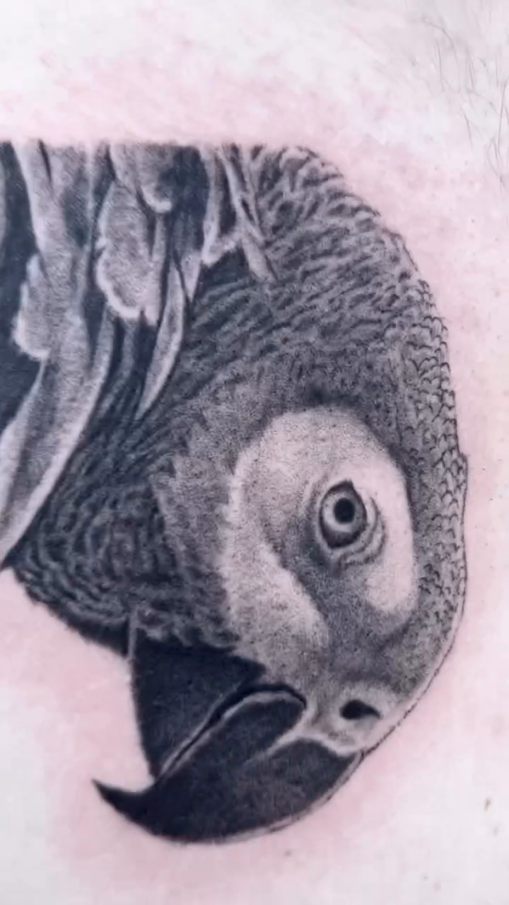 Tattoo by @romanbutryy — realism, black_and_grey