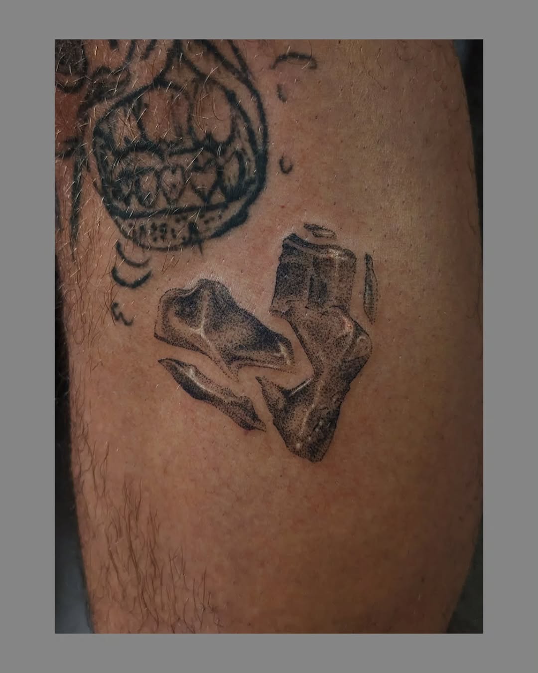 Tattoo by @_thisthat — dotwork