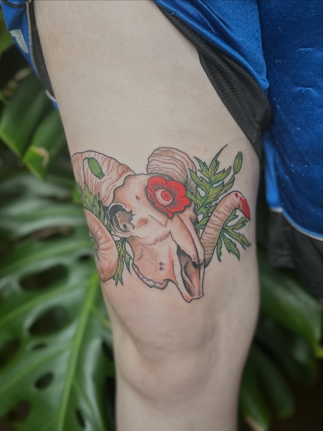 Tattoo by @sarahransom.tattoos — illustrative, realism