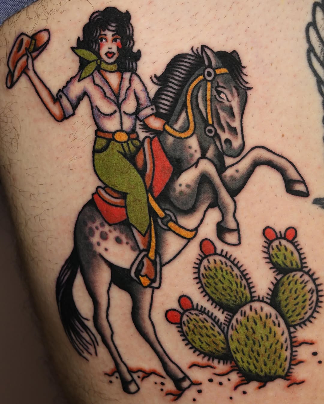 Tattoo by @novavaughntattoo — american_traditional, illustrative