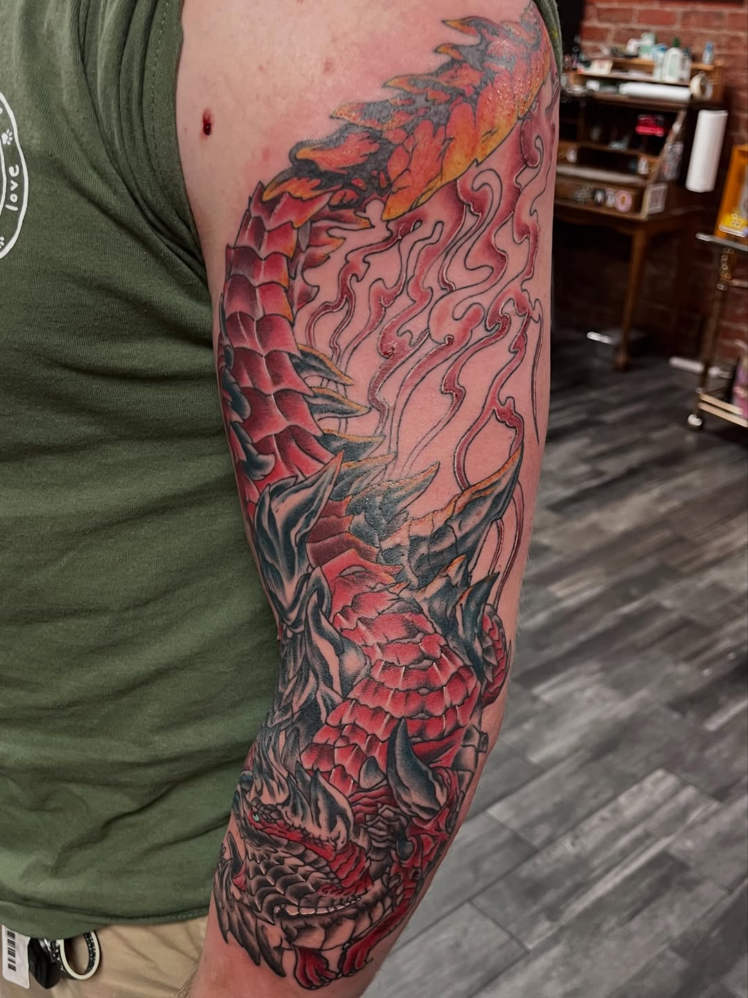 Tattoo by @milesdeoring — japanese_irezumi, neo_traditional