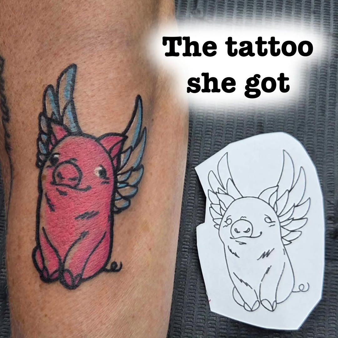 Tattoo by @sleepywitchink — new_school