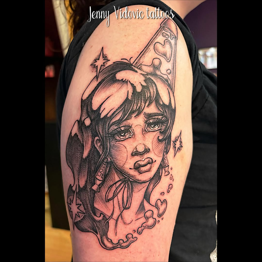 Tattoo by @turkeybasturz โ new_school, black_and_grey