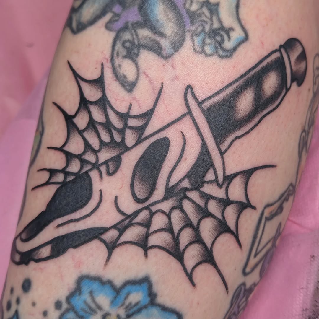 Tattoo by @kronetattoos — american_traditional, black_and_grey