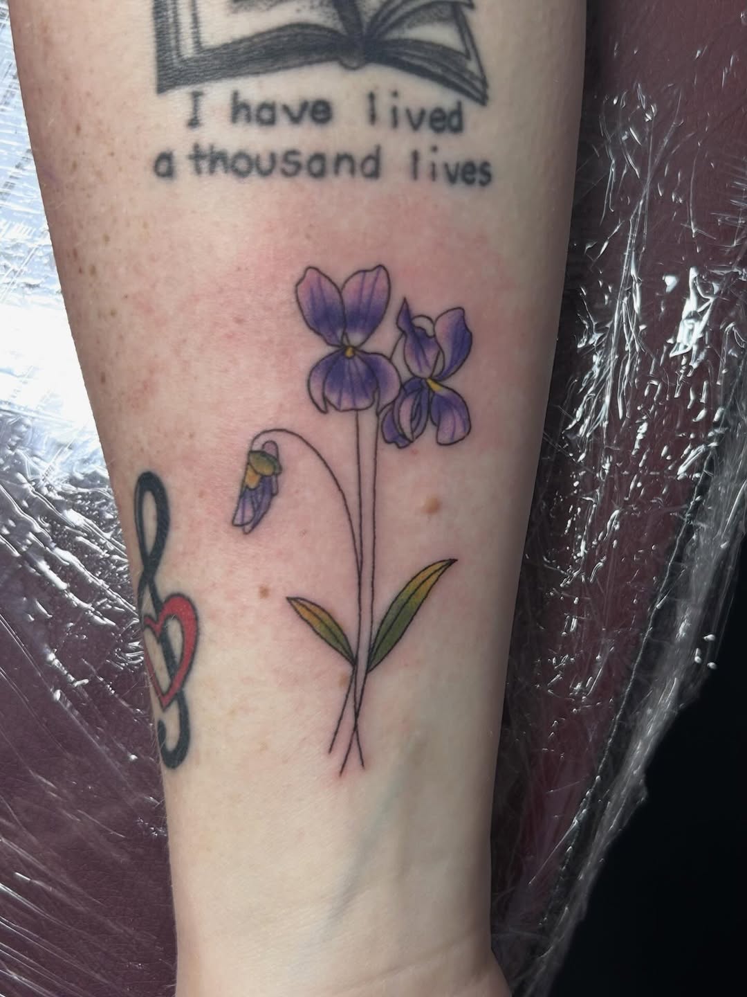 Tattoo by @redtattoos518 — illustrative, fine_line