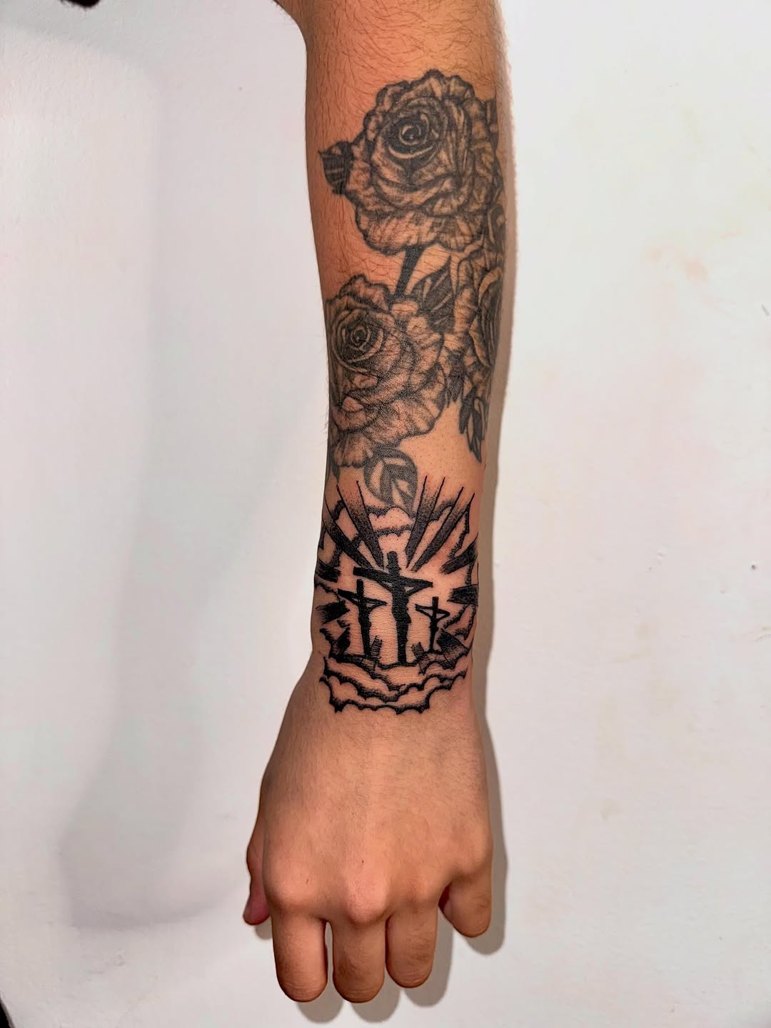 Tattoo by @tatsbycomet — black_and_grey, realism