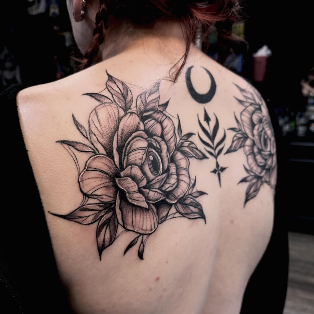 Tattoo by @elijahtatttoo — black_and_grey, realism