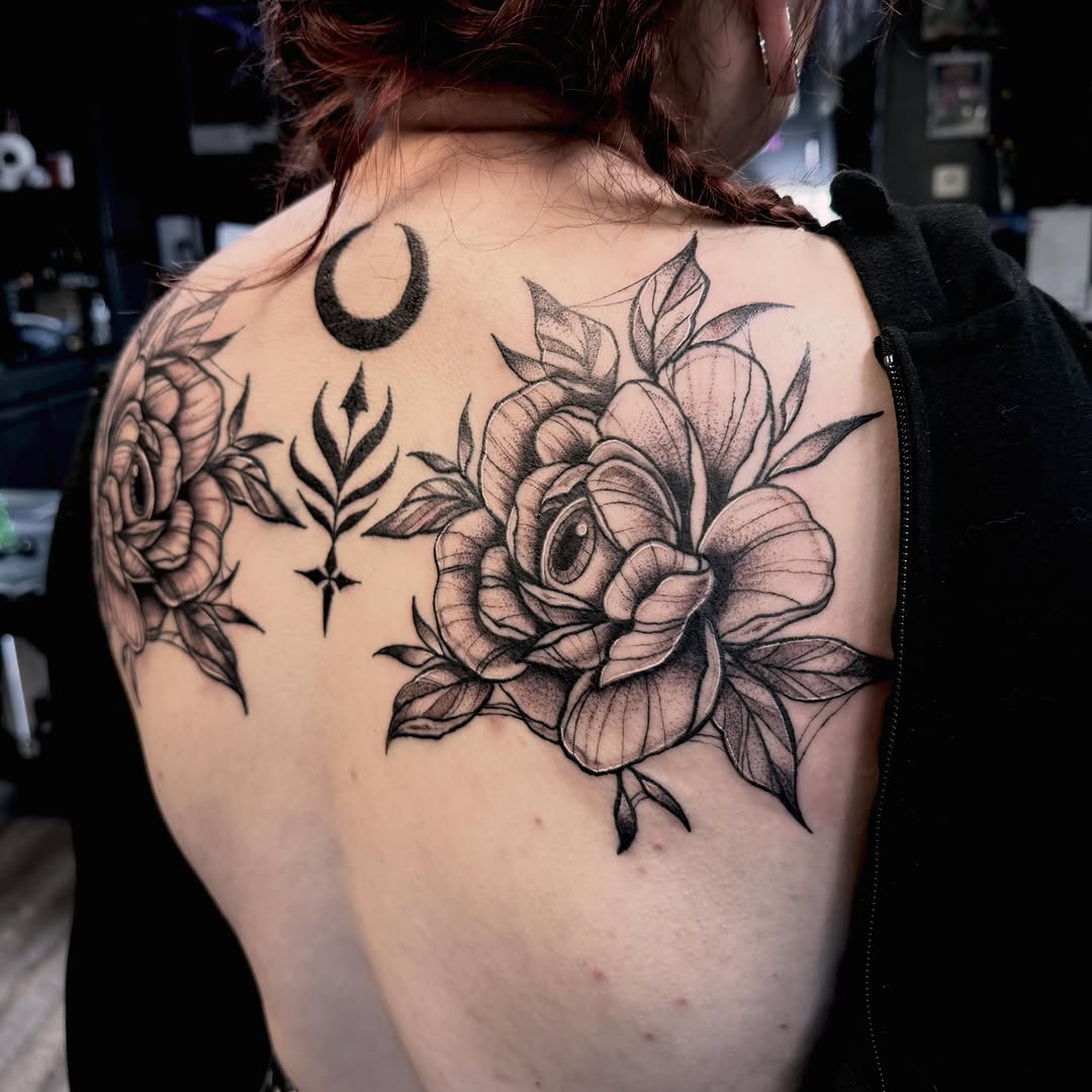 Tattoo by @elijahtatttoo — black_and_grey, realism