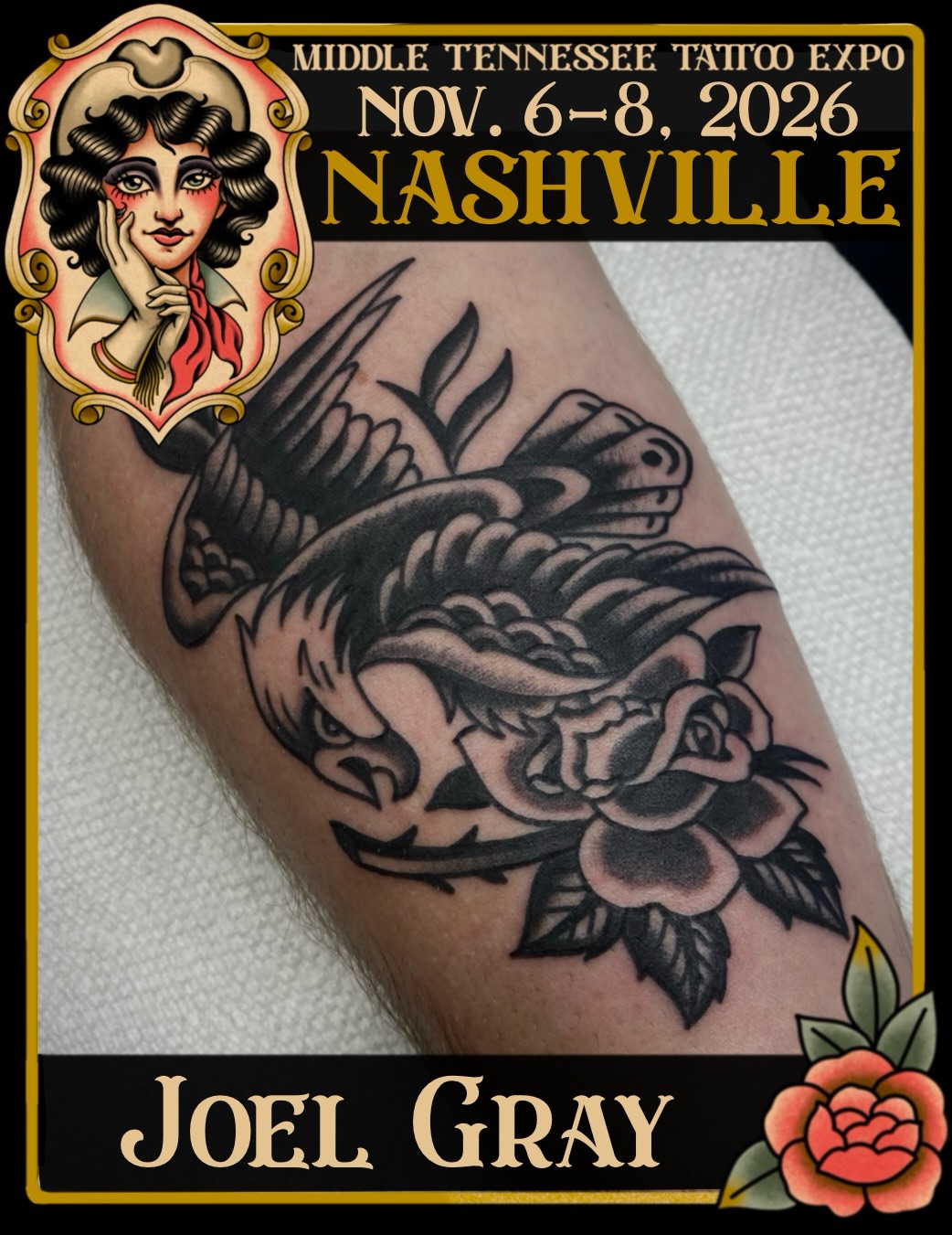 Tattoo by @joel.graytattoos — american_traditional, black_and_grey