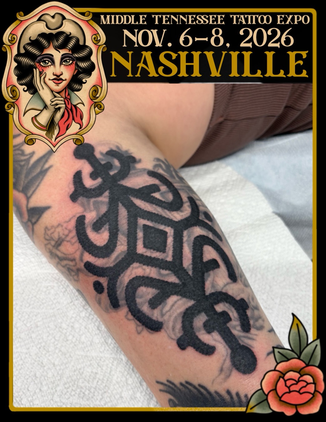 Tattoo by @joel.graytattoos — blackwork