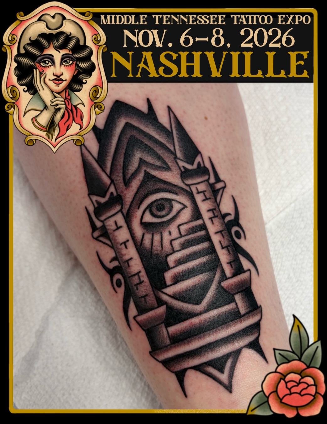 Tattoo by @joel.graytattoos — black_and_grey, ornamental